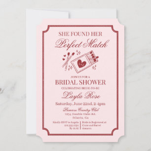 Invitation Mariage Parfait Fait au Ciel Rose Enterrement de V
