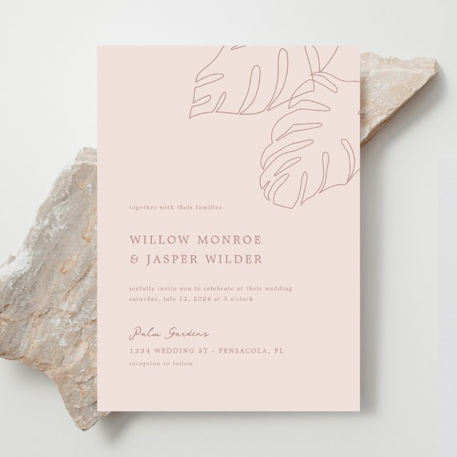 Invitation Mariage Pensacola (Créateur téléchargé)