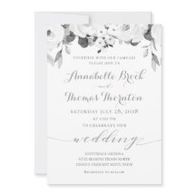 Mariage Peony noir et blanc