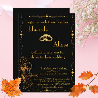 Invitation Mariage personnalisé