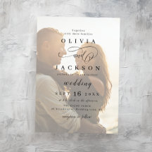 Mariage photo de script romantique simple