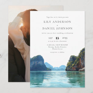 Invitation Mariage Photo Destination Phuket Thaïlande