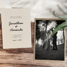 Mariage photo minimaliste Beige