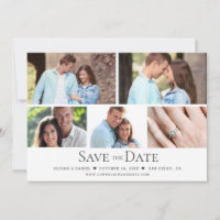 Mariage photo multiple Black White