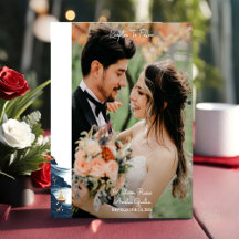 Mariage photo photo de la frontière de la corde Kn