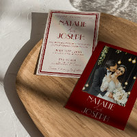 Mariage Photo rétro Argent ancien Bourgogne profon