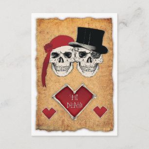 Invitation mariage pirate