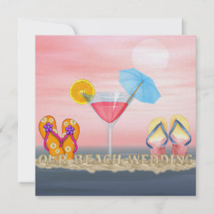 Invitation Mariage plage