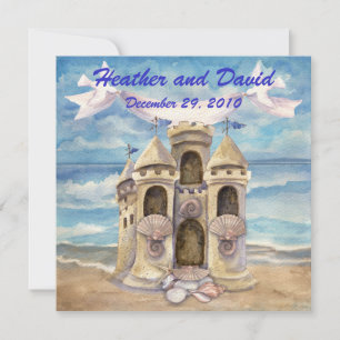 Invitation Mariage plage