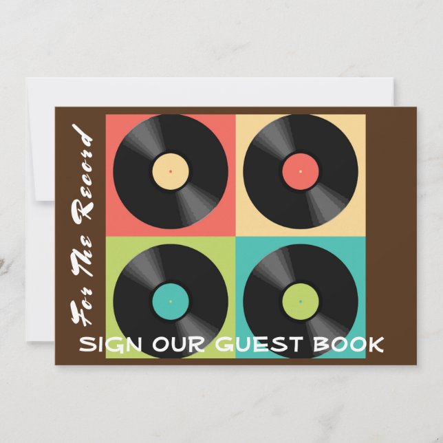 Invitation Mariage Pour l'enregistrement (Devant)