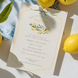 Invitation Mariage Principal Citron Sauge Verte