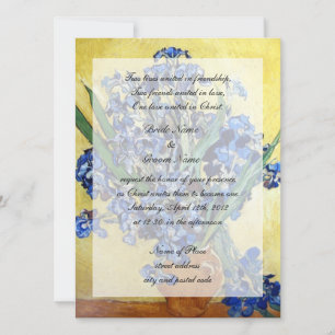 Invitation Mariage religieux. Vincent van Gogh