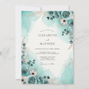 Invitation Mariage rêvé sur la côte de sarcelle