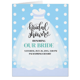 Invitation mariage Robe de douche nuptiale