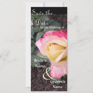 Invitation Mariage rose