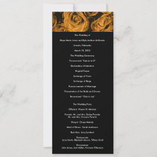 Invitation Mariage Rose Dorée