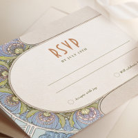 Mariage RSVP Insérer Art Nouveau Vintage par Mucha