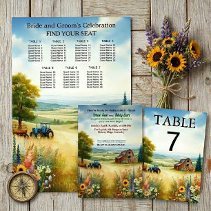 Invitation Mariage rustique de campagne Redneck