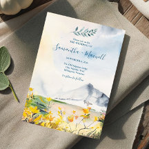 Mariage Rustique de la source de l'aquarelle