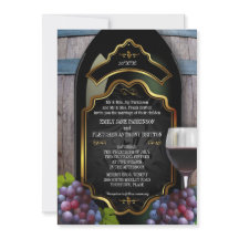 Mariage rustique d'établissement vinicole de