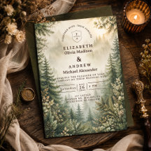 Mariage rustique en forêt champêtre