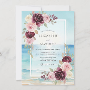Invitation Mariage Scénique de Côte Bourguignonne