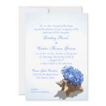 Mariage Seashore Blue Hydrangea