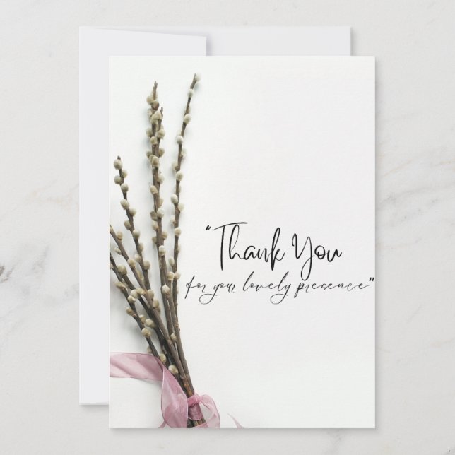 Invitation mariage simple (Dos)