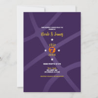 Mariage sportif minimaliste chic de basket-ball vi