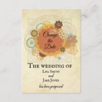 Mariage Steampunk Changer la date Industriel