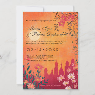 Invitation Mariage Sunset Serenade