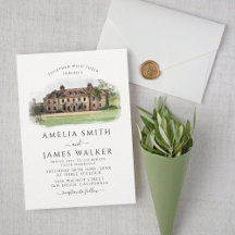 Mariage sur mesure à l'aquarelle dans un lieu uniq