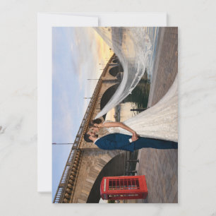 Invitation Mariage sur mesure Photo London Bridge