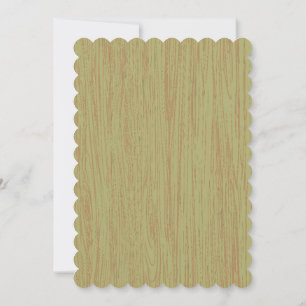 Invitation Mariage thème pot Mason vintage bois veiné