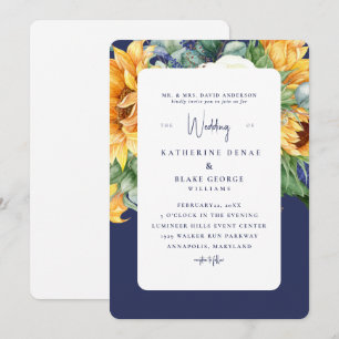 Invitation Mariage Toscane de la marine Toscane