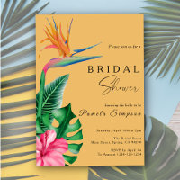 Mariage Tropical Floral