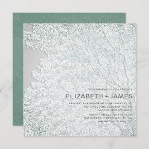 Invitation Mariage unique à thème arboré ©