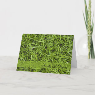 Invitation Mariage vert