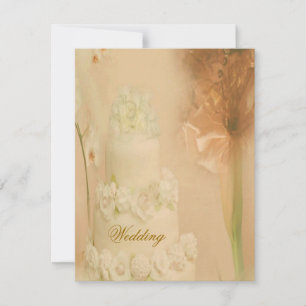 Invitation Mariage vintage