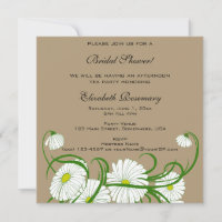 Mariage Vintage, Fleurs de Marguerite de Gerber Bl