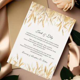 Invitation Mariage Western Country Rustique