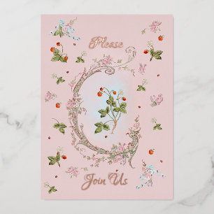 Invitation Marie Antoinette Versailles Baroque