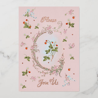 Invitation Marie Antoinette Versailles Baroque