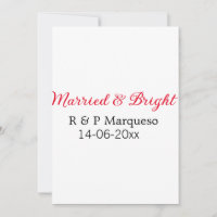 Marié & lumineux ajouter nom de couple mariage ajo