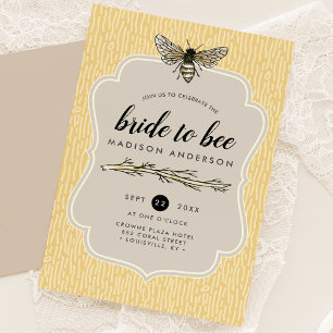 Invitation Mariée à être Salle Élégante Vintage Mariage Showe