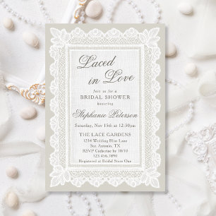 Invitation Mariée dans l'Amour Salle de Bain de mariage Vinta
