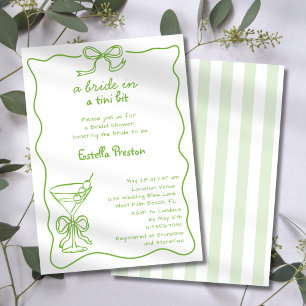 Invitation Mariée Dans Un Tini Bit Scribble MartinDouche nupt