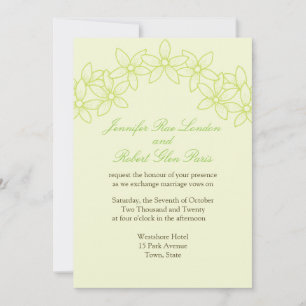 Invitation Mariée Et Salle Jardin Mariage Fleur Floral