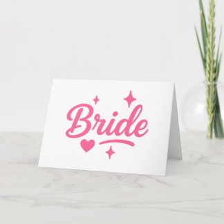 Invitation Mariée Néon Rose