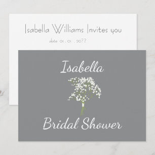 Invitation Mariée Personnalisée, Fête de Fiançailles sur Mesu